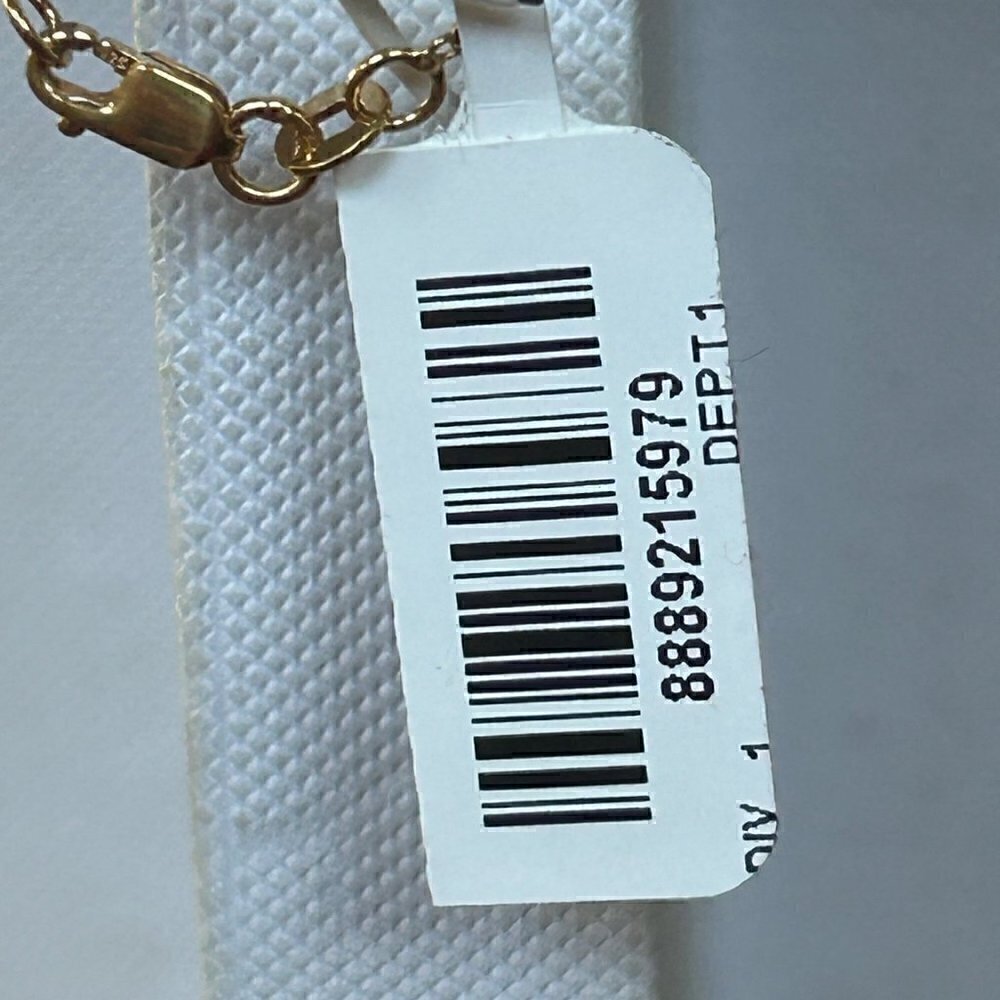 Rarities Carol Brodie 0.5 ctw CHAMPAGNE DIAMOND Lace Y Drop Necklace NWT - Picture 9 of 11